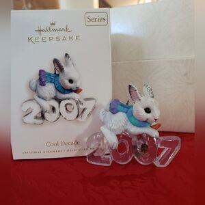 Hallmark Keepsake 2007 Ornament bunny
